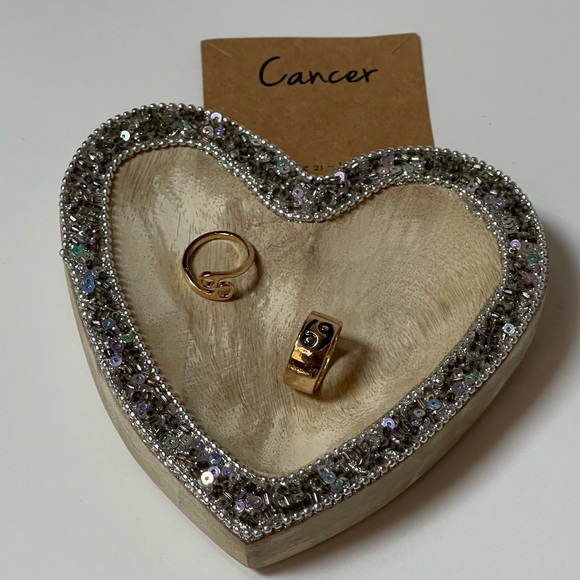 Brand New Cancer ♋️ 2PCS Rings - Picture 5 of 6